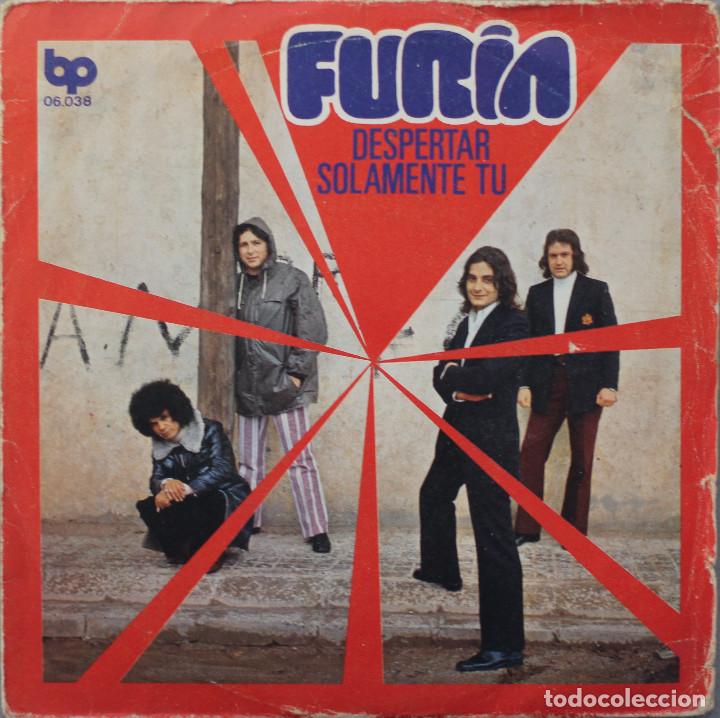 Discos de vinilo: FURIA// DESPERTAR// SINGLE// 1972// BELTER - Foto 1