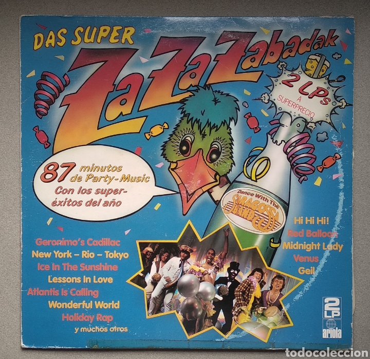 Discos de vinilo: ZAZAZABADAK,,, doble LP - Foto 1