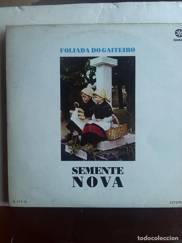 Discos de vinilo: SEMENTE NOVA - FOLIADA DO GAITEIRO 1980 - Foto 1