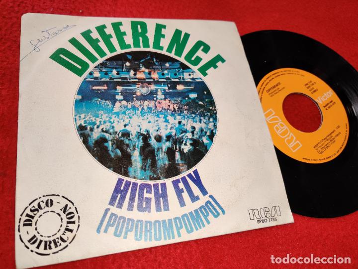 Discos de vinilo: DIFFERENCE High fly/Shake that groovy thing 7 single 1979 rca ESPA&Ntilde;A SPAIN - Foto 1