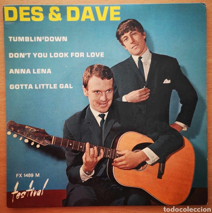 Discos de vinilo: DES & DAVE - TUMBLINDOWN - Foto 1