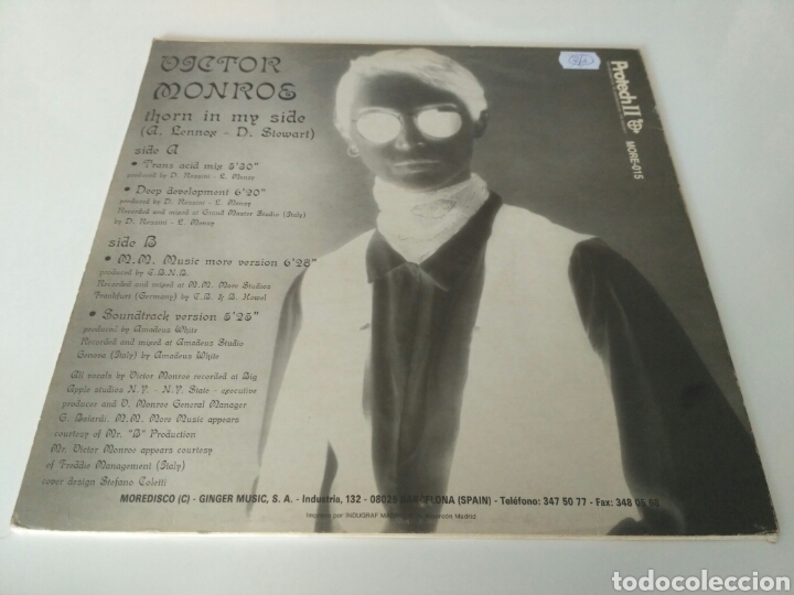 Discos de vinilo: Victor Monroe - Thorn In My Side - Foto 2