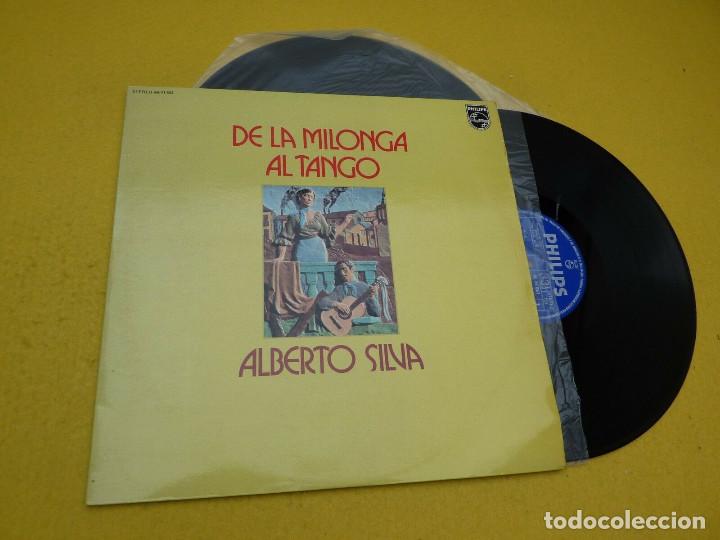 Discos de vinilo: 2 LP ALBERTO SILVA - De la milonga al tango - Gatefold - SPAIN press (EX+/M-/M-) &ccedil; - Foto 1