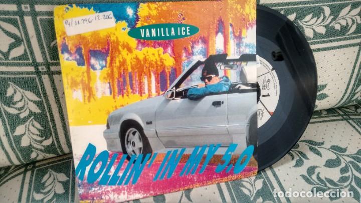 Discos de vinilo: SINGLE ( VINILO) DE VANILLA ICE A&Ntilde;OS 90 - Foto 1