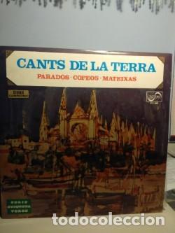Disques de vinyle: LP CANTS DE LA TERRA ( MALLORCA FOLK ) VALLDEMOSA, FIGUERAL, SANT JOAN ETC