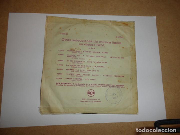 Discos de vinilo: DISCO DE VINILO ANTIGUO MARIO LANZA - Foto 2