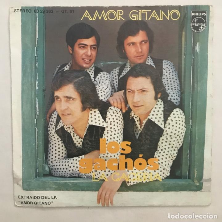 Discos de vinilo: Los Gach&oacute;s Amor Gitano 1976 - Foto 1
