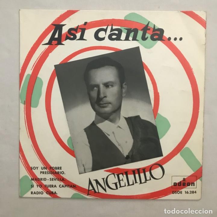 Discos de vinilo: Angelillo Asi Canta... 1959 - Foto 1
