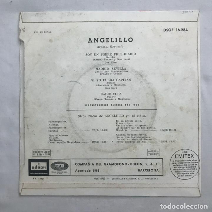 Discos de vinilo: Angelillo Asi Canta... 1959 - Foto 2