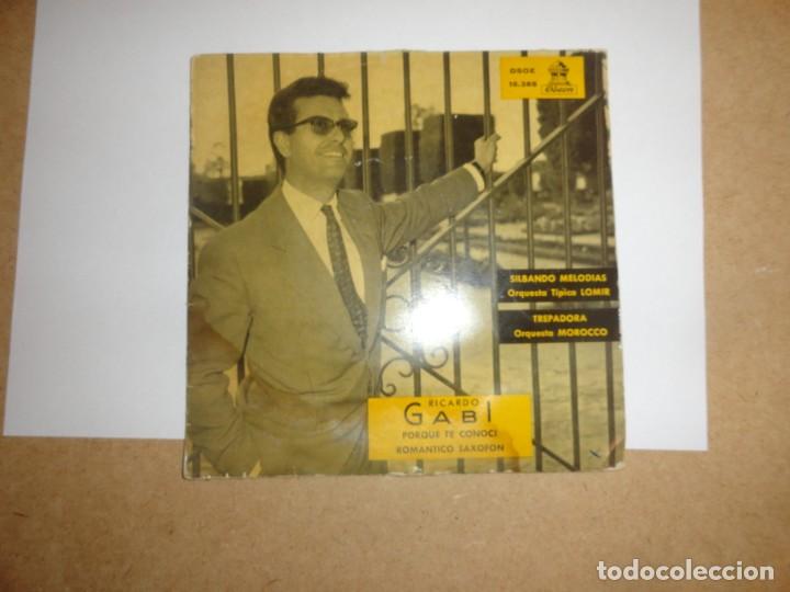 Discos de vinilo: DISCO DE VINILO RICARDO GABI.- 45 RPM - Foto 1