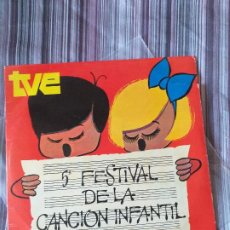 Dischi in vinile: VINILOTVE 5º FESTIVAL DE LA CANCIÓN INFANTIL 1973