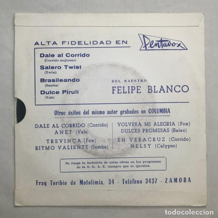 Discos de vinilo: Felipe Blanco El Maestro Felipe Blanco 1969 - Foto 2