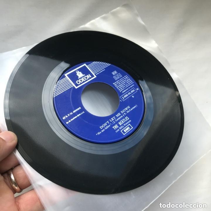 Discos de vinilo: The Beatles Con Billy Preston Get Back / Dont Let Me Down 1969 - Foto 3