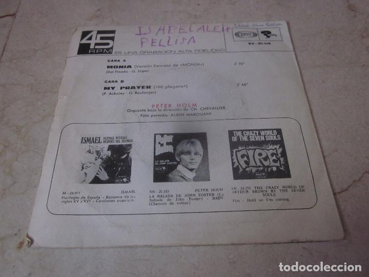 Discos de vinilo: PETER HOLM - MONIA - SONOPLAY 1968 - Foto 2