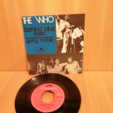 Discos de vinilo: THE WHO. BEHIND BLUE EYES, GOING MOBILE.. Lote 205649576