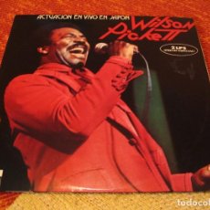 Discos de vinilo: WILSON PICKETT DOBLE LP EN VIVO EN JAPÓN RCA ORIGINAL ESPAÑA 1975 LAMINADA DESPLEGABLE