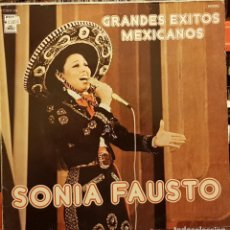 Discos de vinilo: GRANDES EXITOS MEXICANOS - SONIA FAUSTO