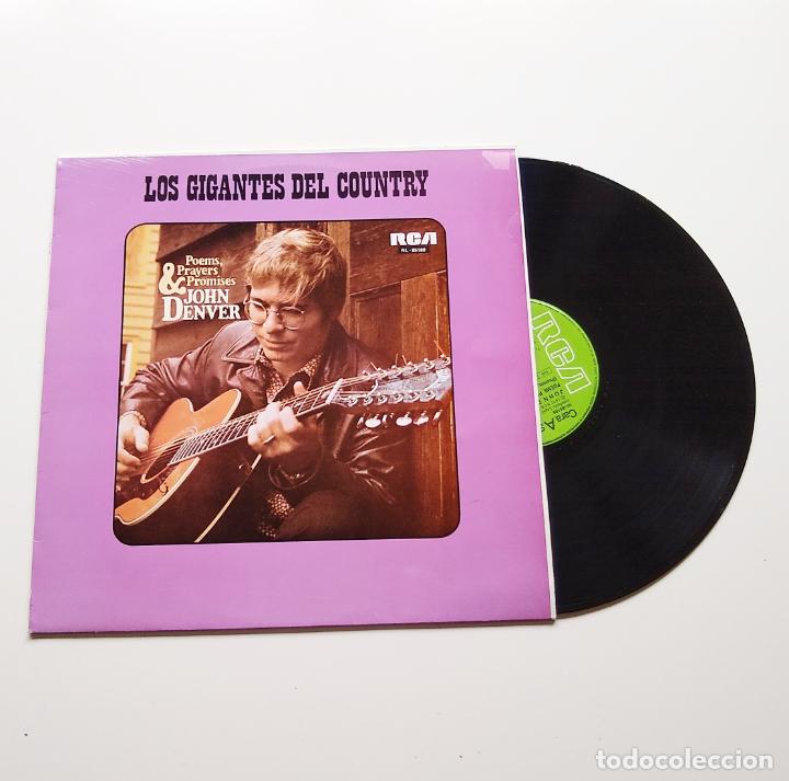 Discos de vinilo: JOHN DENVER. POEMS, PRAYERS AND PROMISES. LP - Foto 1