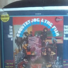 Discos de vinilo: COUNTRY JOE & THE FISH - THE LIFE & TIMES OF.. 2 LPS USA. Lote 205704966