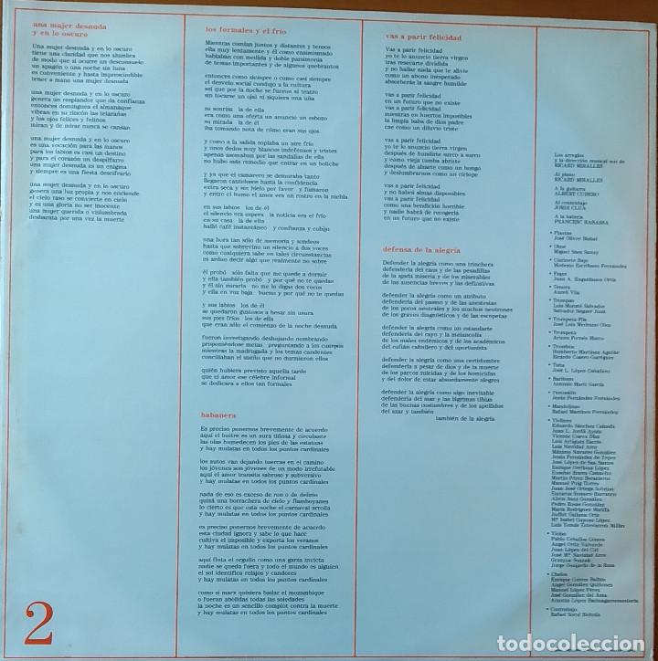 Discos de vinilo: Joan Manuel Serrat - El Sur tambi&eacute;n existe - Foto 6