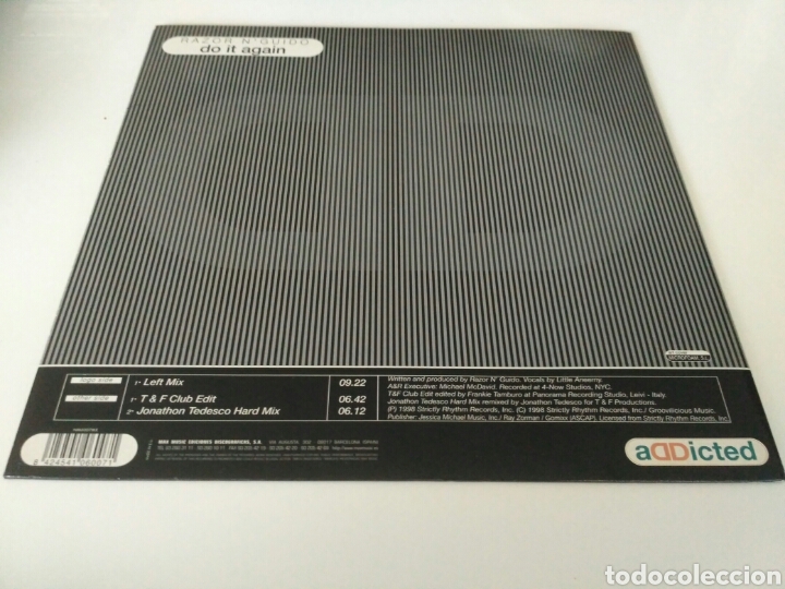 Discos de vinilo: Razor N Guido - Do It Again - Foto 2