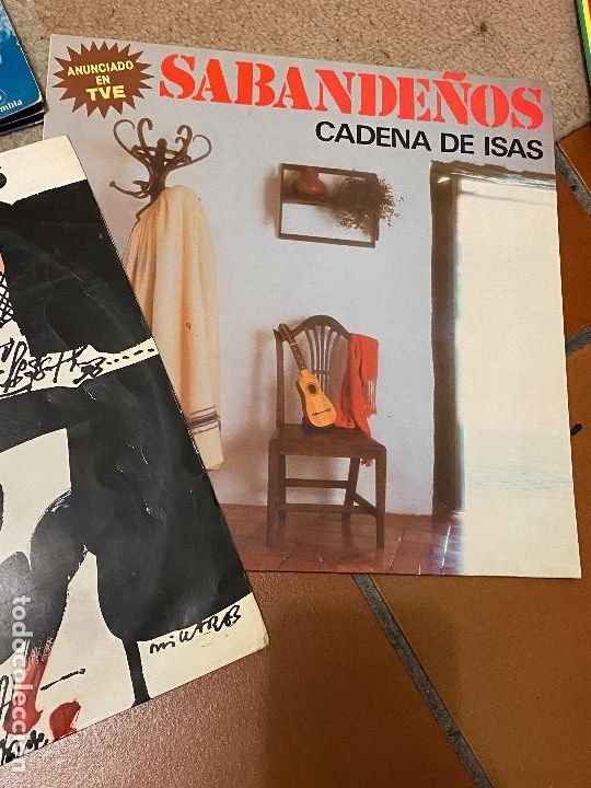 Discos de vinilo: COLECCION LOS SABANDE&Ntilde;OS - 9 VINILOS LP - Foto 1