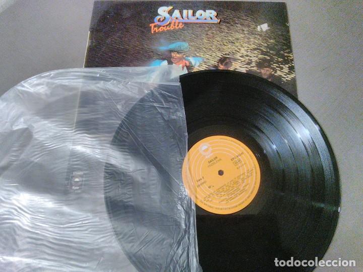 Discos de vinilo: Disco LP Sailor. Trouble. 1.975 - Foto 2