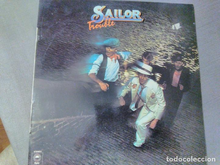 Discos de vinilo: Disco LP Sailor. Trouble. 1.975 - Foto 4