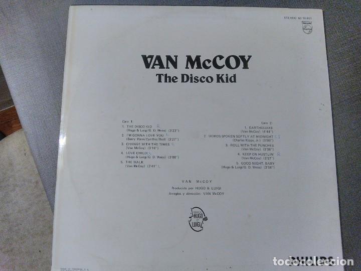 Discos de vinilo: Disco LP Van Mc Coy. The Disco Kid. - Foto 3