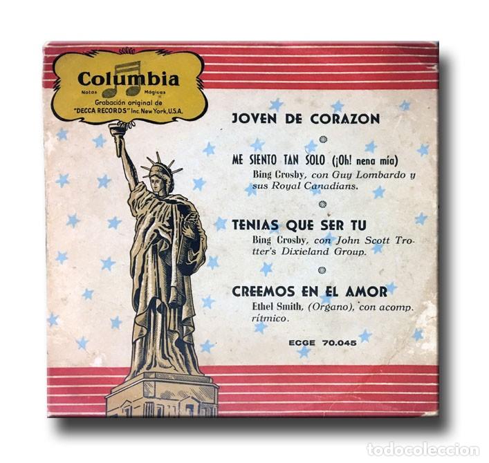 Discos de vinilo: Bing Crosby - Joven de Corazon - Foto 1