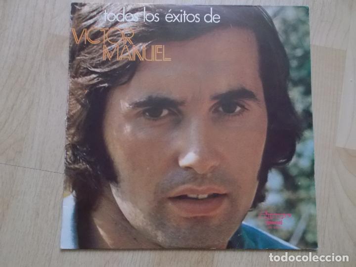 Discos de vinilo: V&Iacute;CTOR MANUEL TODOS LOS &Eacute;XITOS OLIMPO 1977 - Foto 1