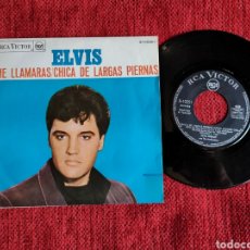 Discos de vinilo: ELVIS PRESLEY ME LLAMARAS SINGLE 1967 ESPAÑOL. Lote 401988259