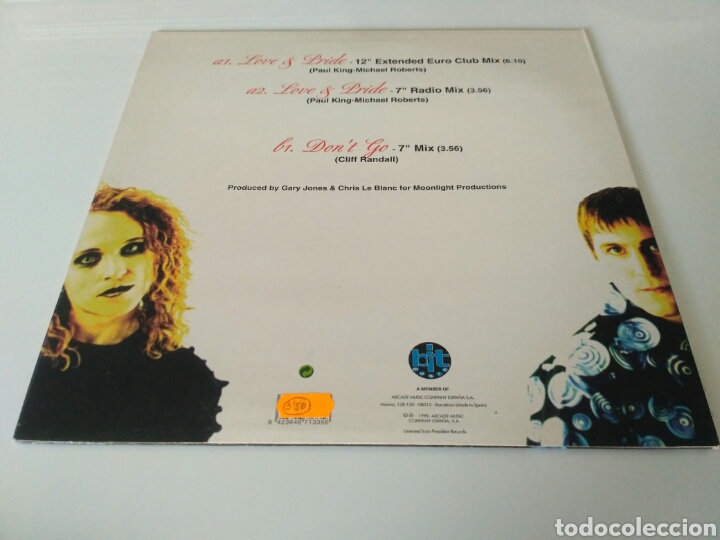 Discos de vinilo: Red Rhythm - Love And Pride - Foto 2