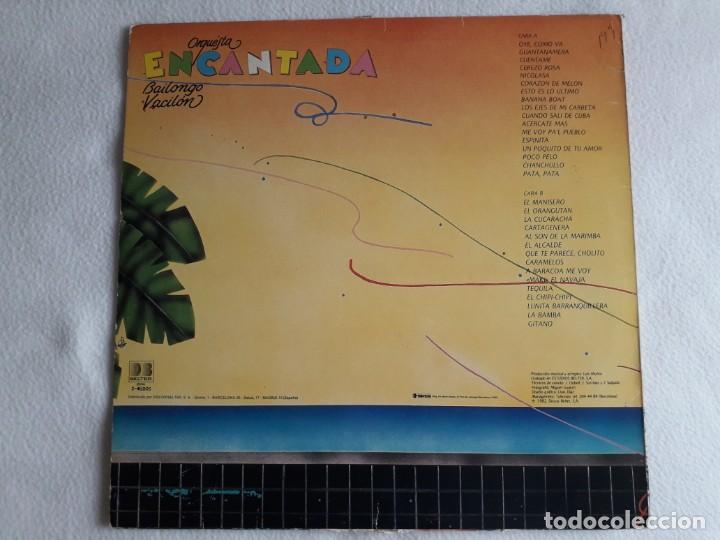 Discos de vinilo: ORQUESTA ENCANTADA - BAILONGO VACIL&Oacute;N - BETTER 1982 - Foto 2