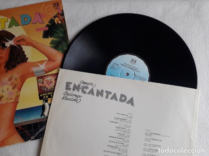 Discos de vinilo: ORQUESTA ENCANTADA - BAILONGO VACIL&Oacute;N - BETTER 1982 - Foto 3
