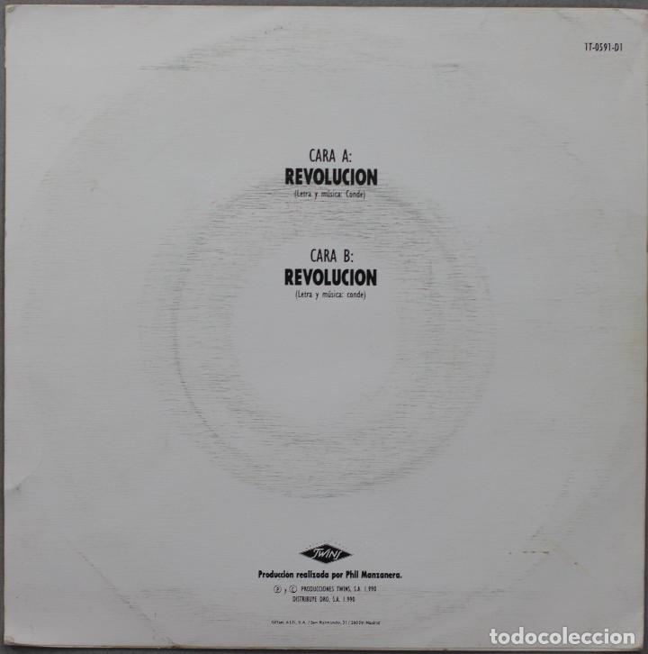 Discos de vinilo: MOSQUITOS// REVOLUCION// SINGLE// 1990// TWINS - Foto 2