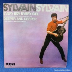 Discos de vinilo: SINGLE DE SYLVAIN SYLVAIN - EVERY BOY EVERY GIRL - ESPAÑA - AÑO 1980. Lote 205817637