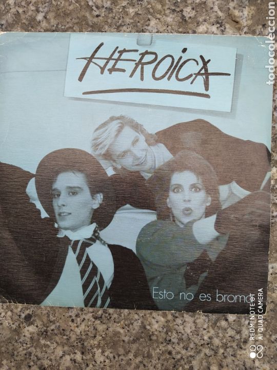 Discos de vinilo: Heroica - Esto no es broma. Single vinilo. - Foto 1