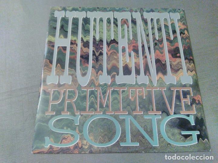 Discos de vinilo: Maxi Single Disco. Hutenti. Primitive Song. 1994 - Foto 1