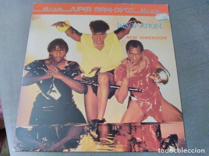Discos de vinilo: Super Maxi Disco Imagination New Dimension 1983 - Foto 2