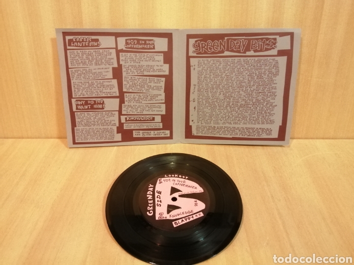 Discos de vinilo: Green Day. Slappy E.P. - Foto 3