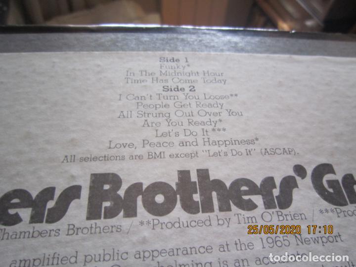 Discos de vinilo: THE CHAMBERS BROTHERS GREATEST HITS LP - ORIGINAL U.S.A. - COLUMBIA RECORDS 1971 - STEREO - Foto 5 - 206175200