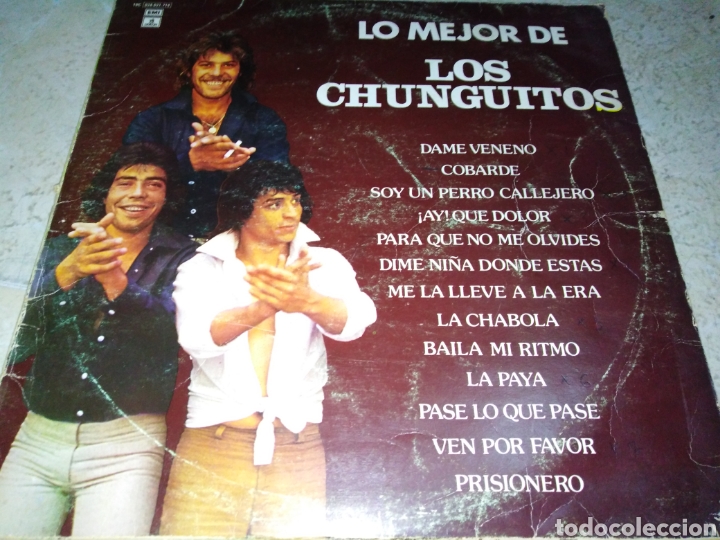 Discos de vinilo: LO MEJOR DE LOS CHUNGUITOS - Foto 1