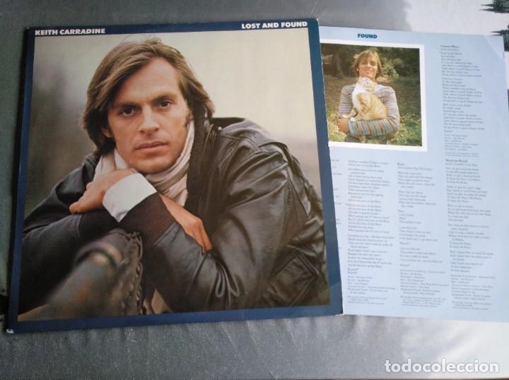 Discos de vinilo: KEITH CARRADINE - LOST AND FOUND - LP - Foto 1