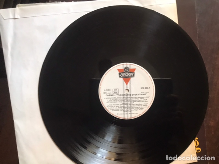 Discos de vinilo: Carmel. The drum is everything - Foto 5