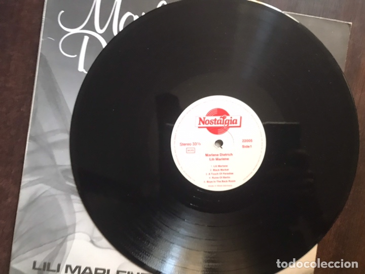 Discos de vinilo: Marlene Dietrich. Lili Marlen - Foto 3