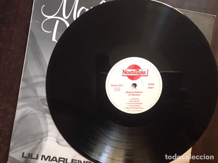 Discos de vinilo: Marlene Dietrich. Lili Marlen - Foto 4