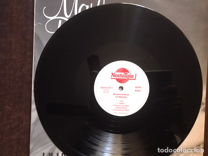 Discos de vinilo: Marlene Dietrich. Lili Marlen - Foto 6