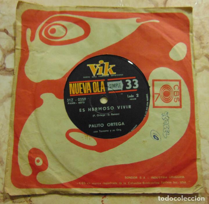 Discos de vinilo: Palito Ortega &ndash; Es Un Secreto - SINGLE - Foto 1