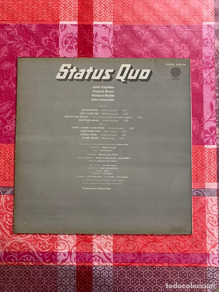 Discos de vinilo: Status quo vinilo - Foto 2